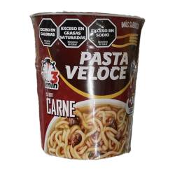 Fideos Listos sabor Carne Pote Pasta Veloce x 85 g.