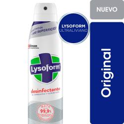 Desinfectante Lysoform Ultraliviano Aerosol Original 315 cc