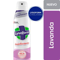 Desinfectante Lysoform Ultraliviano Aerosol Lavanda 315 cc