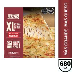 Pizza a la Piedra con Mozzarella XL Congelada Sibarita x 680 g.