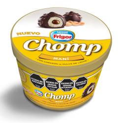 Bocadito sabor Maní con Dulce de Leche Chomp x 180 g.