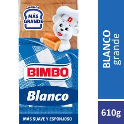 Pan de Mesa Blanco Grande Bimbo x 610 g.