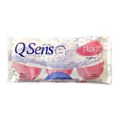 Jabón Tocador Floral X3 Qsens x 270 g.