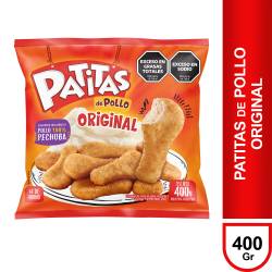 Bocaditos de Pollo Rebozados Patitas x 400 g.
