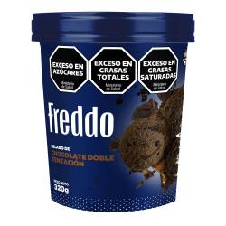 Helado Chocolate Doble Tentación Freddo x 320 g.