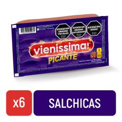 Salchichas Picantes x 6 Un.  Vienissima x 230 g.