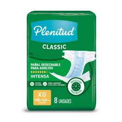 Pañal Adultos XG Classic Plenitud x 8 Un.
