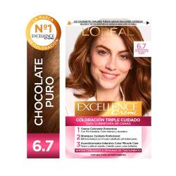 Coloración Chocolate Puro T6.7 Excellence x 1 Un.