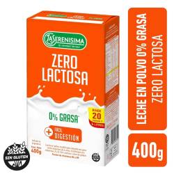 Leche en Polvo Zero Lactosa 0% La Serenisima  x 400 g.