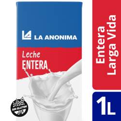 Leche Uat Entera La Anónima x 1 Lt.