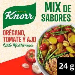 Mix de Sabores Estilo Mediterráneo x 4 Un. Knorr x 24 g.