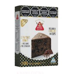 Polvo para Preparar Bizcochuelo Chocolate con Chips Mama Cocina x 540 g.