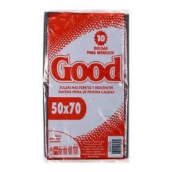Bolsa para Residuos 50X70 Good x 10 Un.