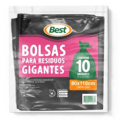 Bolsa para Residuos 80X110 Best x 10 Un.