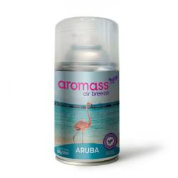 Aromatizador Ambiental Repuesto Automatico Aruba Aromass x 185 g.