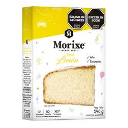 Bizcochuelo en Polvo Sabor Limón Morixe x 540 g.