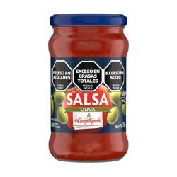 Salsa de Tomate Oliva Premium La Campagnola x 350 g.