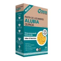 Pasta de Alubia y Quinoa Fusilli Wakas x 300 g.
